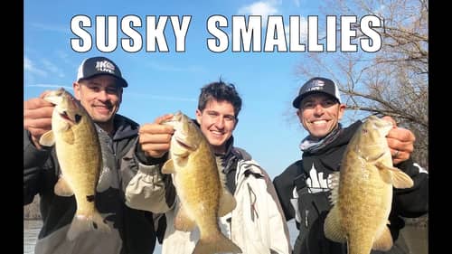 Winter Smallmouth BEATDOWN with the Ike Live Crew