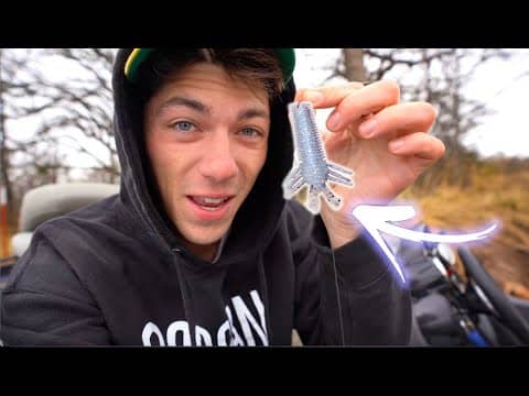 Finessing MICRO Lures for MEGA Fish (Winter Fishing)