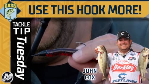 Why John Cox uses this HOOK for most soft plastics!