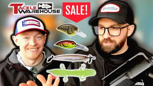 Spring Tackle Warehouse SALE!  Stocking Up For Spring Fishing!