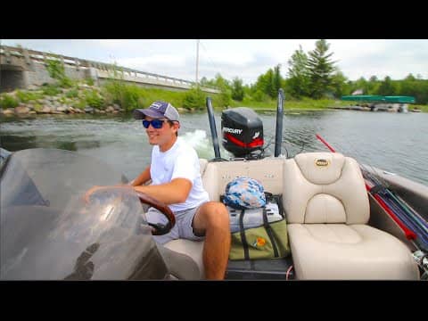 Why Did We Bring Him Fishing? -- Wisconsin VLOG no. 5