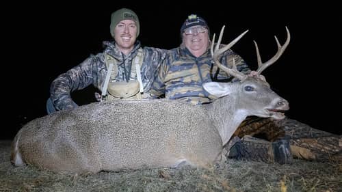 The Most Deer He's Ever Seen! Late Season Whitetail Hunt with Dad