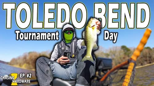 TOURNAMENT DAY on Toledo Bend | Ep.2 of Chasing Hardware (Hobie BOS 2022)