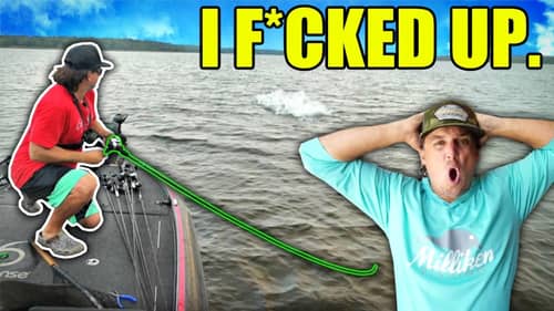 I Made a $700 MISTAKE Fighting a Monster Fish!! (EPIC Feeding Frenzy)