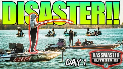 You Won't Believe what Happened to Start my PROFESSIONAL Fishing Career! (Day 1 Toledo Bend)