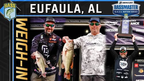 NATION: Qualifier 1 weigh-ins at Lake Eufaula, Alabama