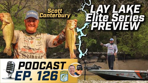 Previewing Lay Lake with Scott Canterbury (Ep. 126 Bassmaster Podcast)