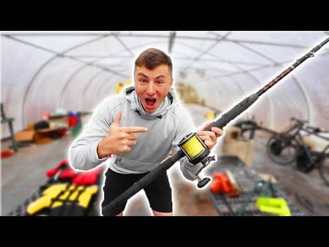 World's BIGGEST Fishing GARAGE SALE (Secret Finds!)