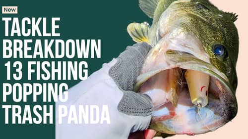 13 Fishing Trash Panda Poppin' Frog Tackle Breakdown with @Oliver Ngy