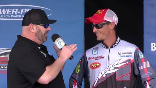 2019 Bassmaster Elite at Lake Hartwell Day 2 weigh-in