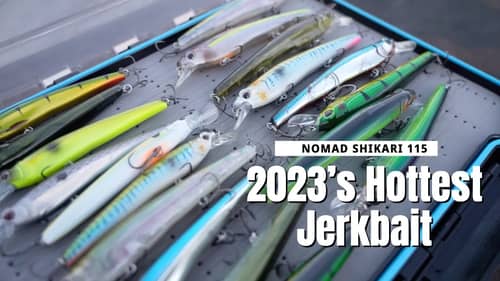 The Hottest Jerkbait for 2023 - @NomadTackle Shikari 115 Jerkbait Tackle Breakdown
