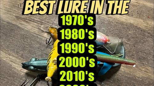 The Dominate Bass Lures Since 1970…(90% Of Anglers Will Guess Wrong)