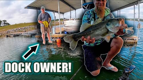 Dock Owner Interactions & Swimbait Catches On The New TRACE From 6th Sense Fishing!