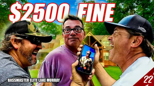 DISQUALIFICATION, Surprise Call to POPS & Fireworks!- Bassmaster Elite Lake Murray(Travel)-UFB S4E22