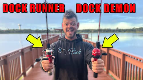 Dock Demon vs Dock Runner Fishing Challenge!