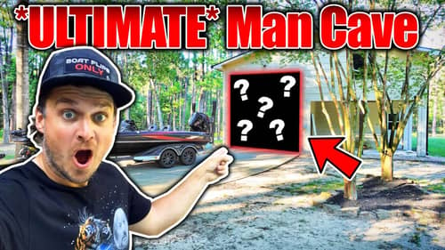 Building the ULTIMATE Man Cave in My BACKYARD!!
