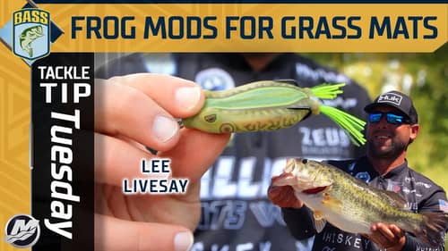 Lee Livesay's Frog Modifications for fishing Grass Mats