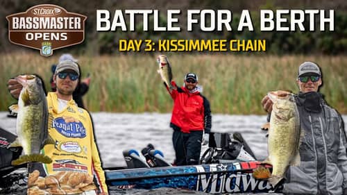 Battle for a Berth: Championship Saturday Bassmaster Open at Kissimmee Chain