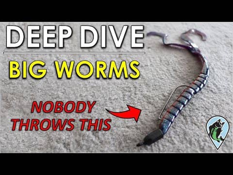 When, Where, and How to Fish Big Worms for Summer Bass