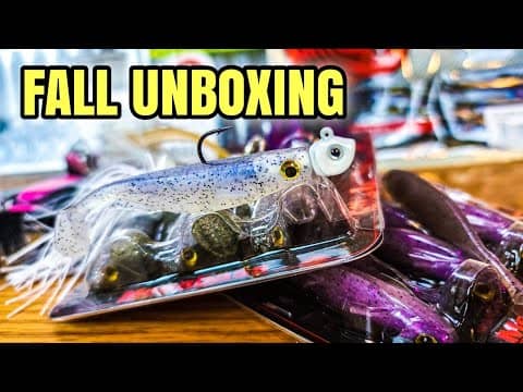 Unboxing Fall Lures and New Plastics That WORK!