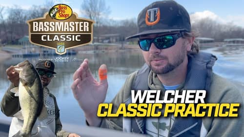 How Kyle Welcher spent Final Day of Bassmaster Classic practice