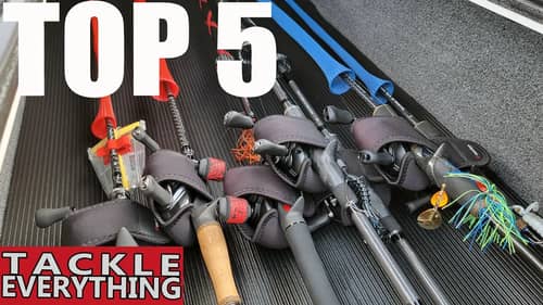 TOP 5 Spring Techniques (Bass Fishing Tips)