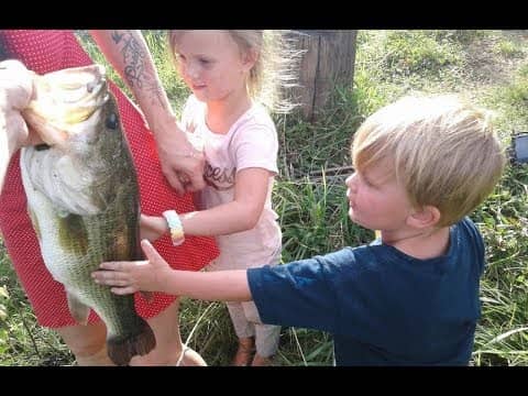 FATHERS DAY FISHING  || HE CAUGHT A TANK ||
