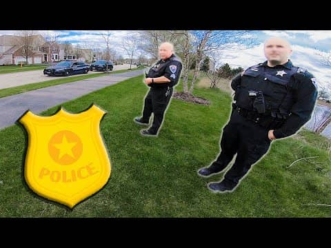 Someone Called the POLICE on us!!! (Hopping Neighborhood Ponds)