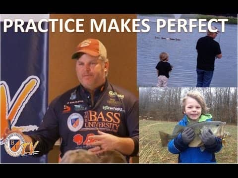 Practice Makes Perfect - Bass Fishing in Small Waters