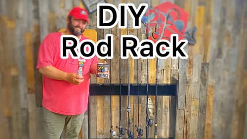DIY Fishing Rod Rack using Flex Seal?