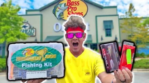 Fishing The MOST EXPENSIVE Lures From Bass Pro!