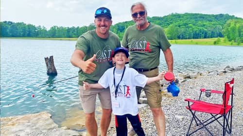 Bluegill Fishing at the Cast For Kids Fishing Event in Guntersville, Alabama!