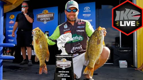 Ike Live (ft. Wil Hardy) Winning the Northern BASS Open with Giant Smallmouth on Lake Oneida
