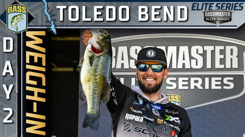 ELITE: Day 2 weigh-in at Toledo Bend