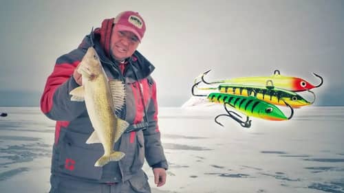 How to Fish Rapala Jigging Raps for Walleye Through the Ice
