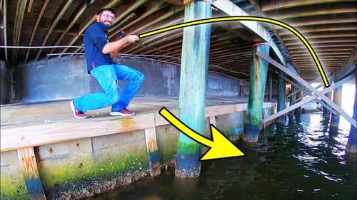 The MOST EPIC DOCK CATCH of MY LIFE!!!