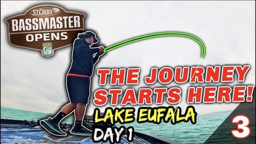 You WON’T BELIEVE How My Season Started!! Day 1 Bassmaster Open - Lake Eufala