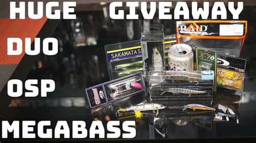 What's New This Week!  Megabass, OSP, Duo And A Huge Giveaway!