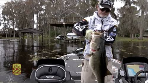 Rick Clunn's twin 9 pounders at the St. Johns River