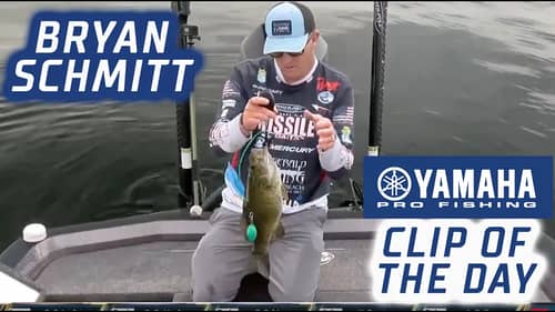 Yamaha Clip of the Day: Bryan Schmitt's winning fish catch on Champlain