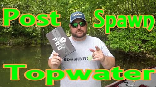 Post Spawn Top Water and MTB Unboxing