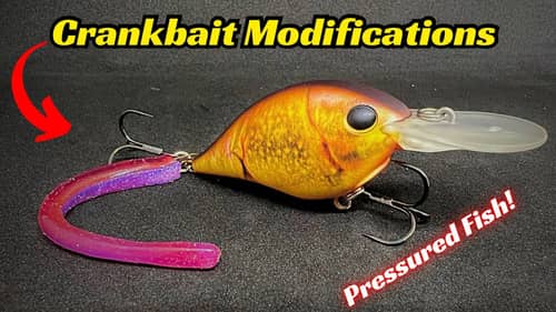 Try These Crankbait Modifications For Pressured Lakes!