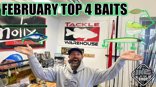 February Frenzy: Mike Iaconelli's Top 4 Baits to Nail Pre-Spawn Bass!!