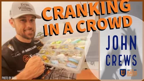Crankbait Bass Fishing in a Crowd - John Crews
