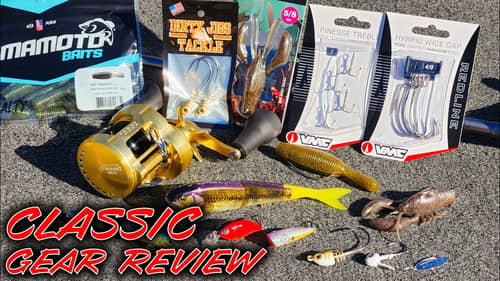 Spring Gear Review! Bassmaster Classic Rods, Reels, Baits, and Hooks!