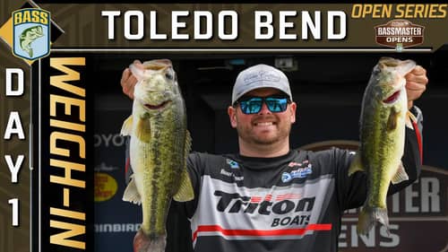 Weigh-in: Day 1 at Toledo Bend (2023 Bassmaster OPENS)