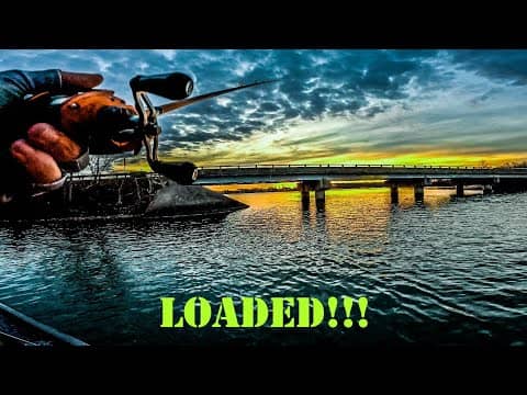 We FOUND a LOADED BRIDGE On a POWER PLANT Lake!!!