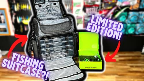 THIS Fishing Tackle Suitcase Is INSANE! PLUS Limited Edition Okuma GT Reel