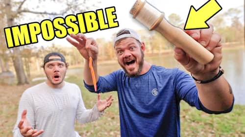 IMPOSSIBLE Fishing Reel Challenge! (Will it Work?)