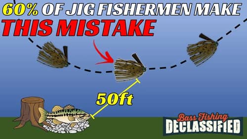 Why New Jig Fishermen Fail to Catch Bass - Common Jig Fishing Mistakes That Cost You Bass